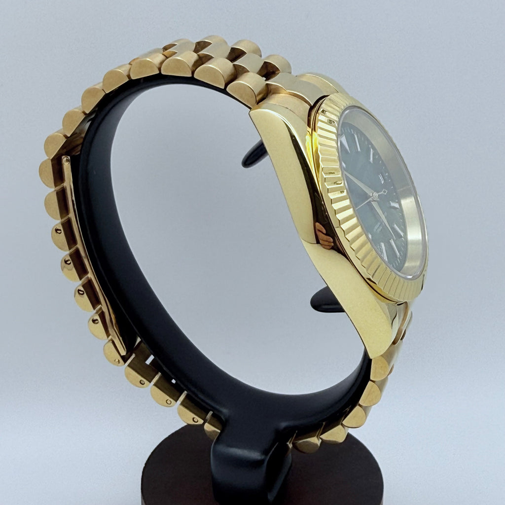 Sovereign Dress - Gold Palm, SS 39mm