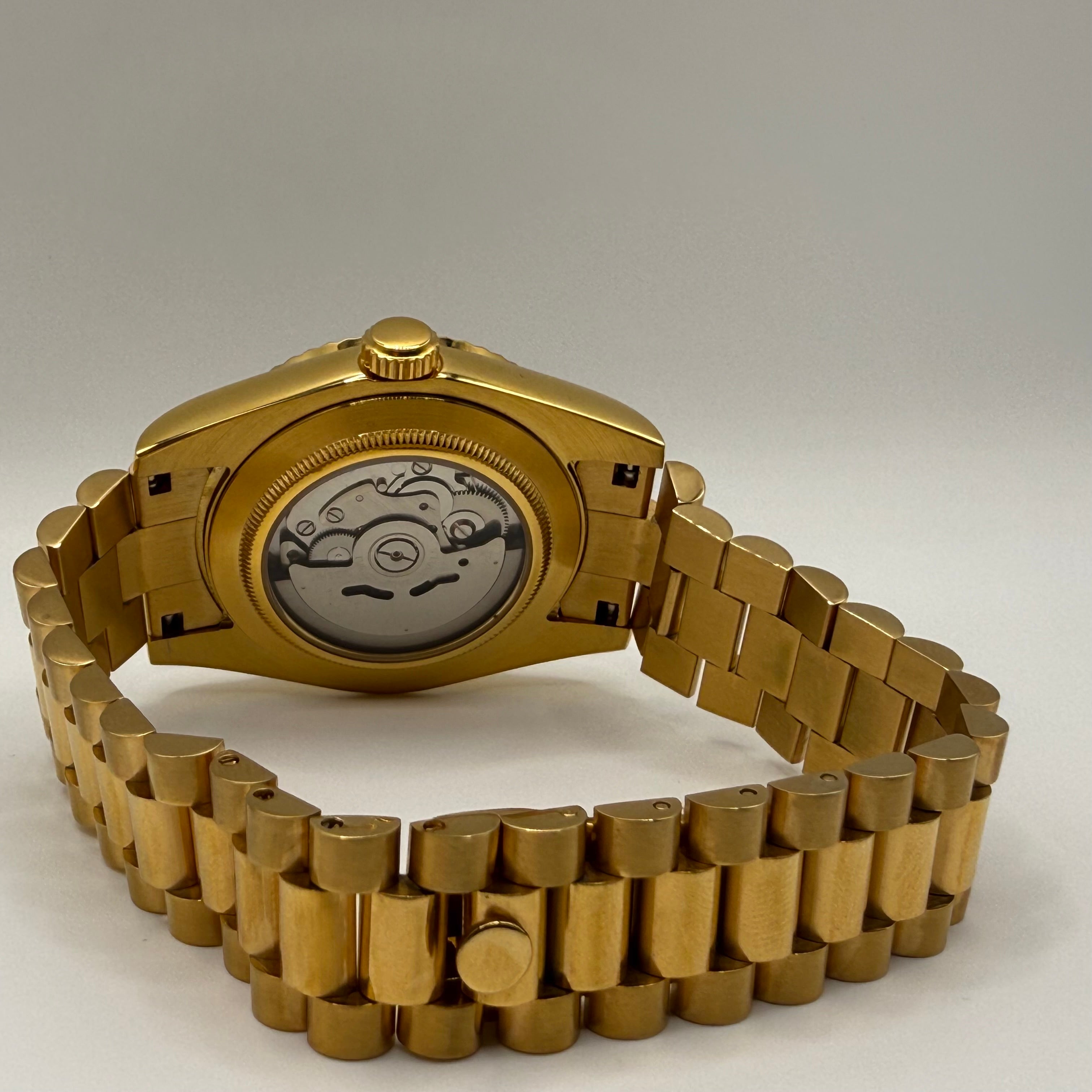 Sovereign Dress - Gold Palm, SS 39mm
