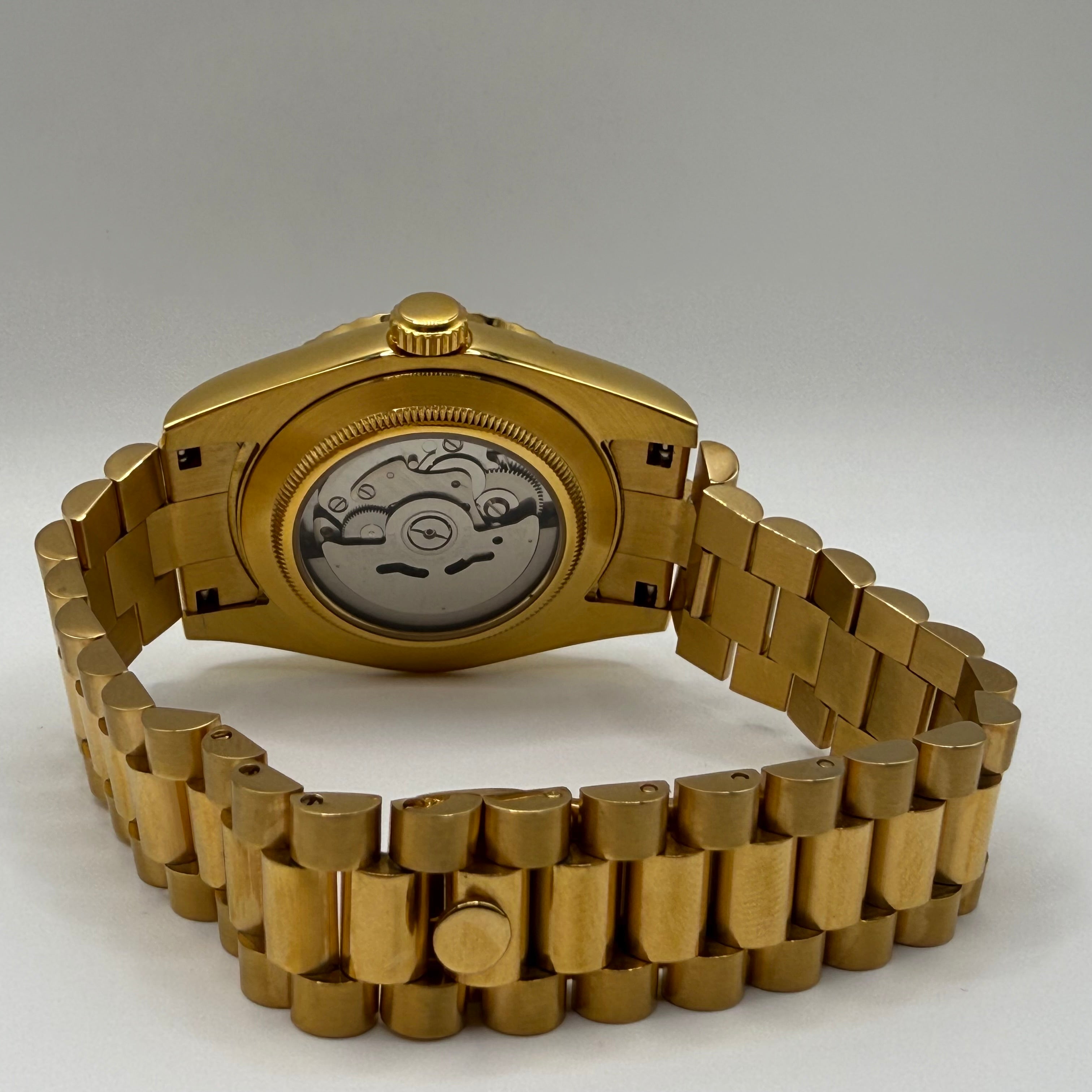 Sovereign Dress - Gold Palm, SS 39mm