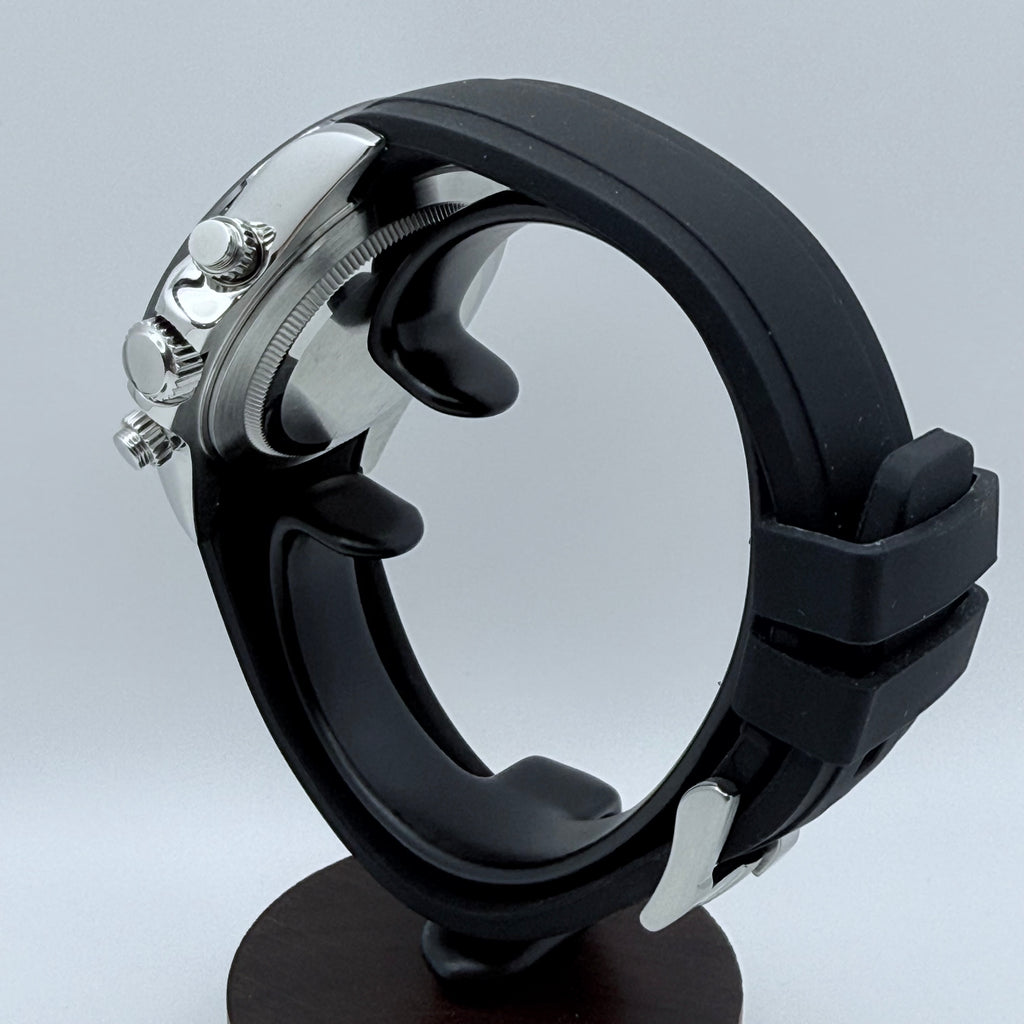 Pursuit Chronograph - White Panda Black Strap