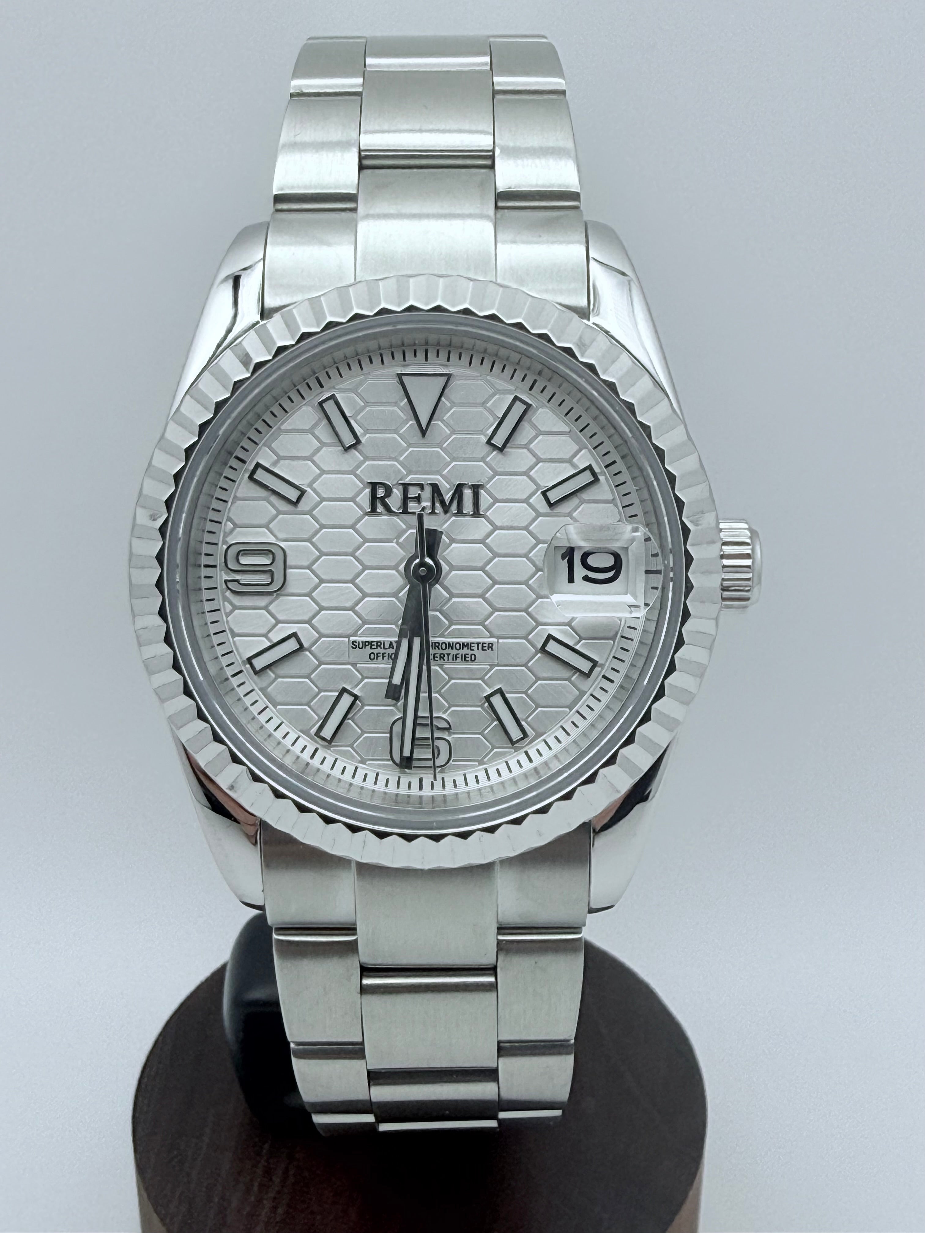 Monarch Dress - White Dial