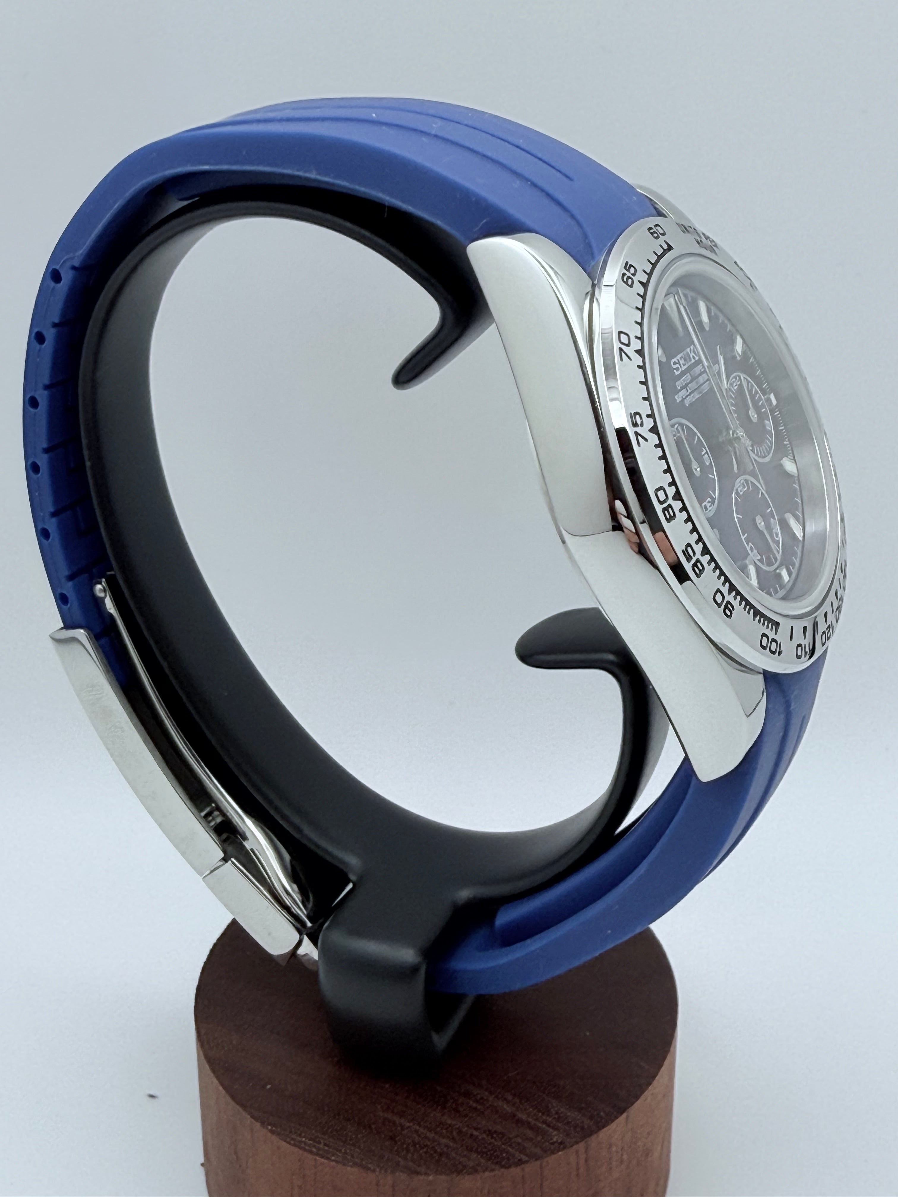 Seiko Mod Chronograph - Blue