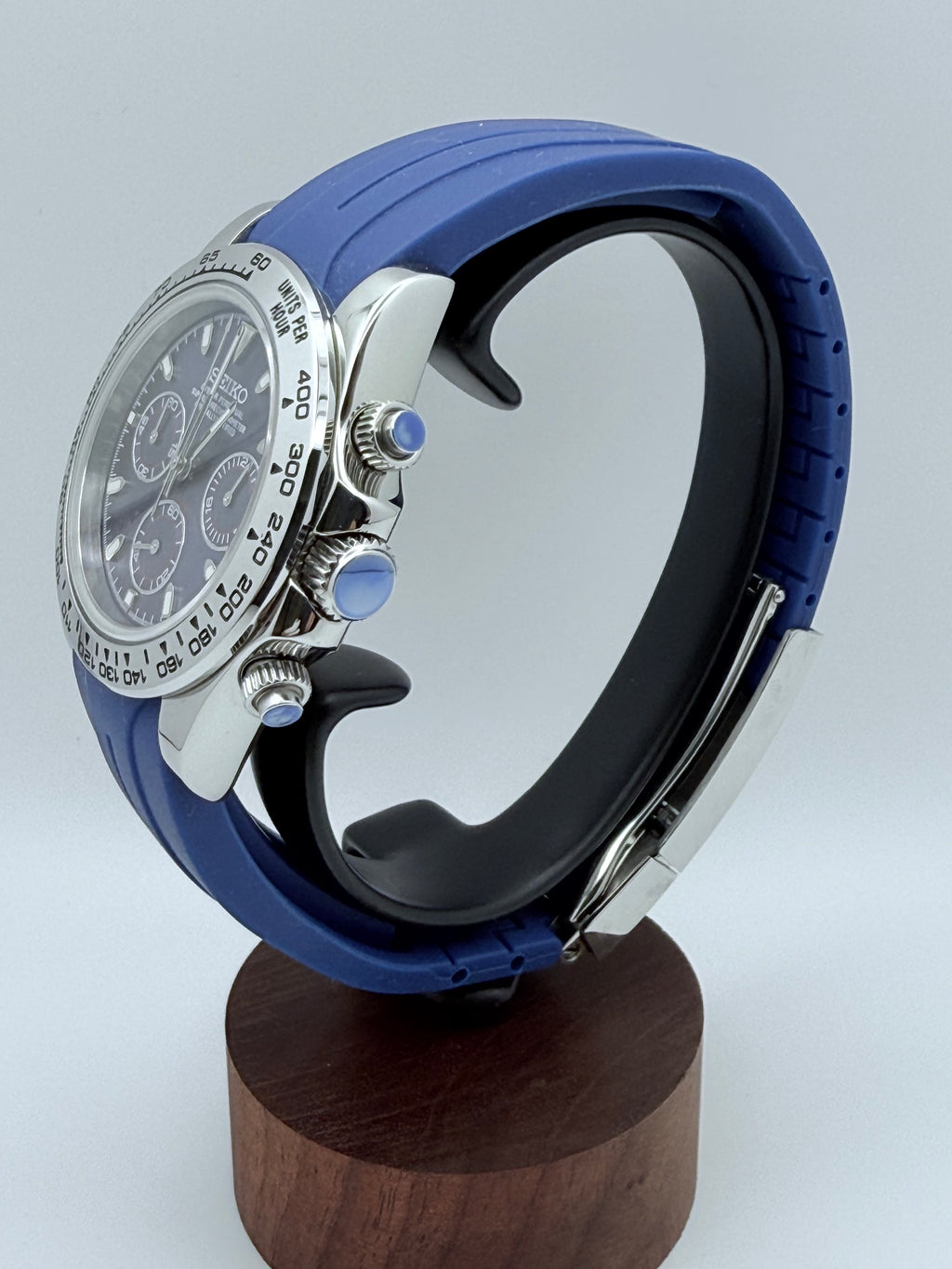 Seiko Mod Chronograph - Blue