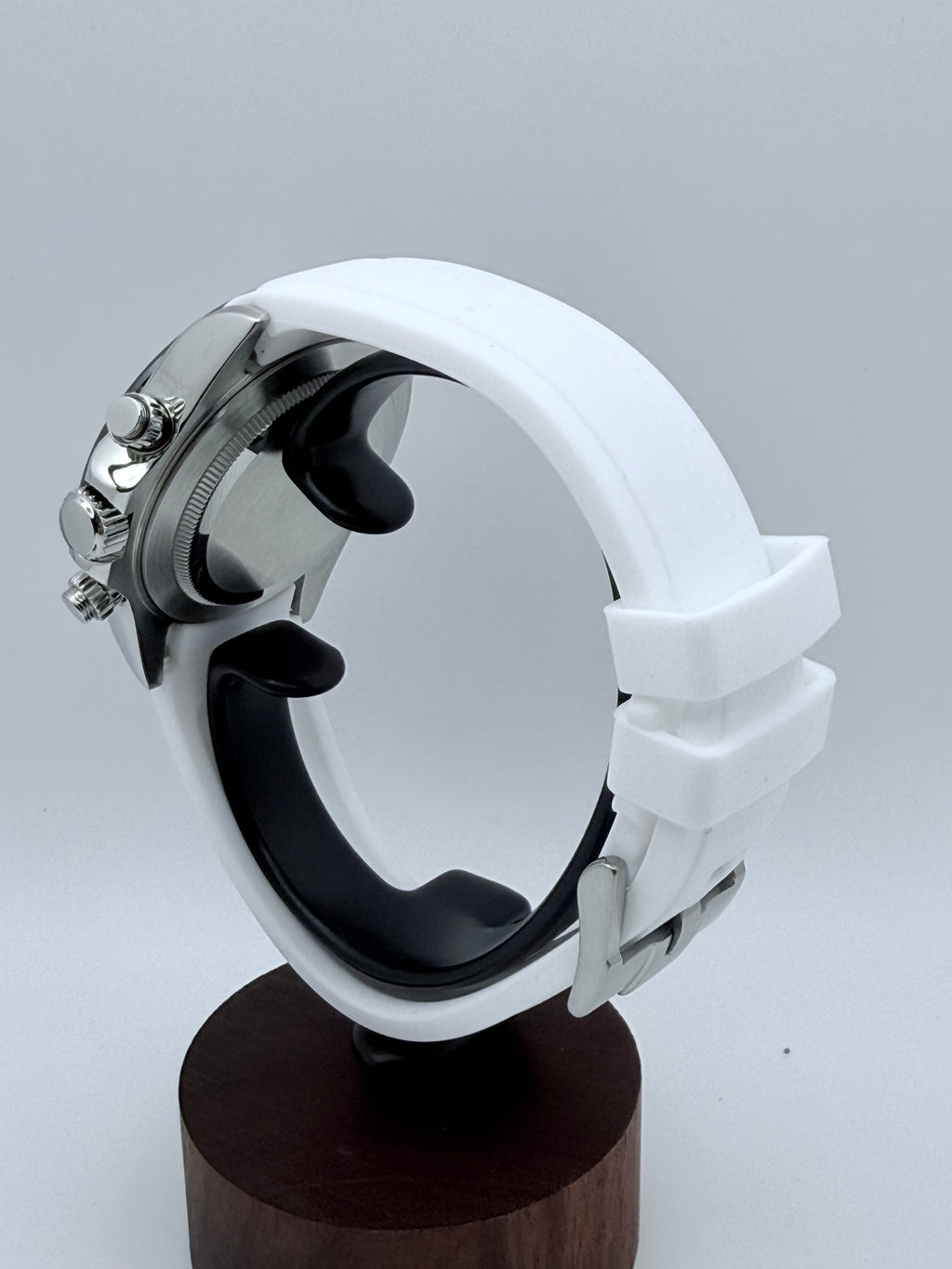 Pursuit Chronograph - White Panda - White Strap